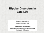 Pharmacotherapy of Bipolar Disorders in Late Life