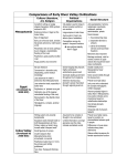 Comparisons of Early River Valley Civilizations