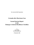 Grenada after Hurricane Ivan Second Interim Report on the Damage