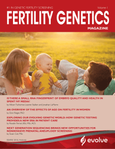 Leading The Way in Genetic Fertility Screening