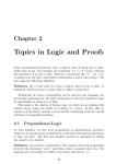 Topics in Logic and Proofs