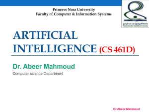 Dr. Abeer Mahmoud - PNU-CS-AI