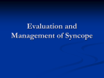 Syncope