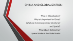 china and globalization