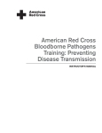 American Red Cross Bloodborne Pathogens Training Preventing