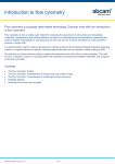 Introduction to flow cytometry