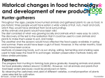 Development of food tech
