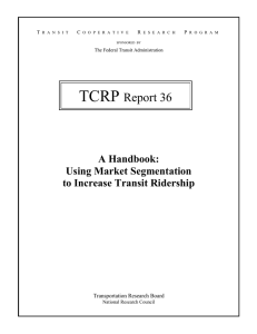 TCRP Report 36 - Transportation Research Board