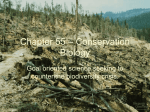 Chapter 55 – Conservation Biology