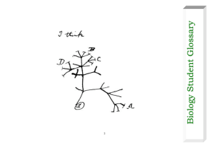 7. Biology Glossary