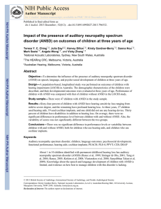 NIH Public Access - National Acoustic Laboratories