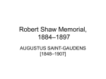 Robert Shaw Memorial - Humanities – Picturing America