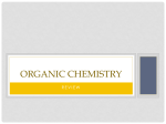 Organic Chemistry Review