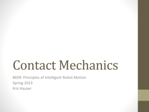 Contact Mechanics