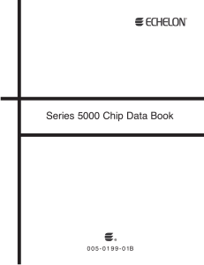 Series 5000 Chip Data Book
