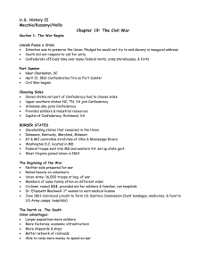 Spring 2014 Chapter 19 notes