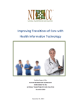 Improving Transitions of Care with Health Information Technology