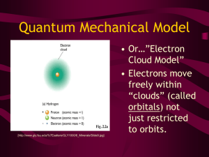 Quantum Mechanical Model