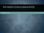 globalization - Bessie Moore Center for Economic Education
