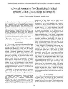 A Novel Approach for Classifying Medical Images Using Data