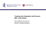A. Treating the outpatient with severe ulcerative colitis: case studies