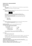 1 Physiology week 9 – Cardiovascular (flow/BP)