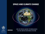 space and climate change