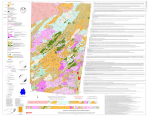 geologic map of orange county, north carolina