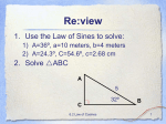 6.2: Law of Cosines