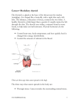 Cancer--Medullary thyroid