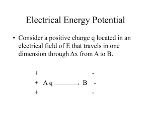 Electrical Energy Potential