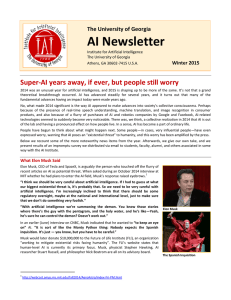 AI newsletter - Institute for Artificial Intelligence