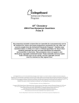 2004 AP Chemistry Free-Response Questions Form B