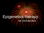Epigenetics an introduction