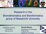 Biomathematics - Maastricht University