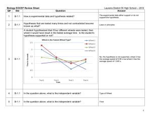 Biology EOCEP Review - Teacher Copy