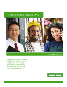 Small Business Program 2016