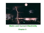 Static and Current Electricity