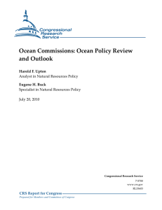 Ocean Policy Review and Outlook