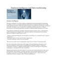 Business Intelligence and Data warehousing