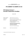 ITS CABINET V2 CONOPS v01.04 - ITE Library