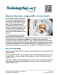 Magnetic Resonance Imaging (MRI) - Cardiac