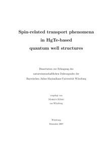 Spin-related transport phenomena in HgTe