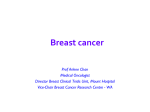 2013 - Breast Cancer Research Centre WA
