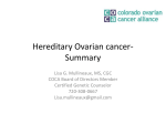 Lecture: Hereditary Ovarian Cancer