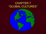 chapter 7 "global cultures"