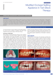 Modified Occlusal Settling Appliance in Twin Block Therapy