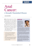 Feature 2 Anal Cancer A Sexually Transmitted Disease