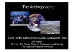The Anthropocene - Potsdam Institute for Climate Impact Research