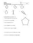 Quiz Review - Polygons and Polygon Angles